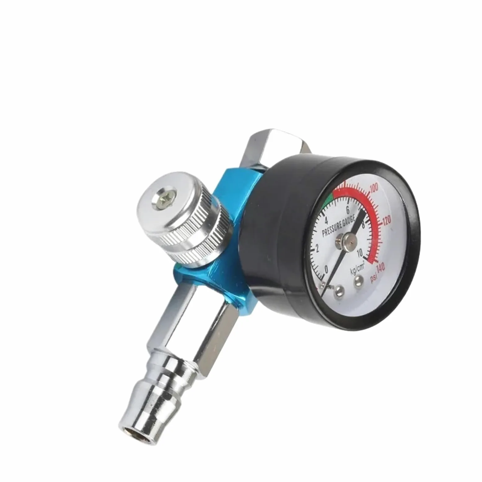 Compresor Pistola pulverizadora de Pintura Herramientas Piezas de presión Separador de Agua y Aceite de 1/4 de Pulgada Filtro de Aire Correa Trampa de Humedad(5 Pcs,Regulator+PF)