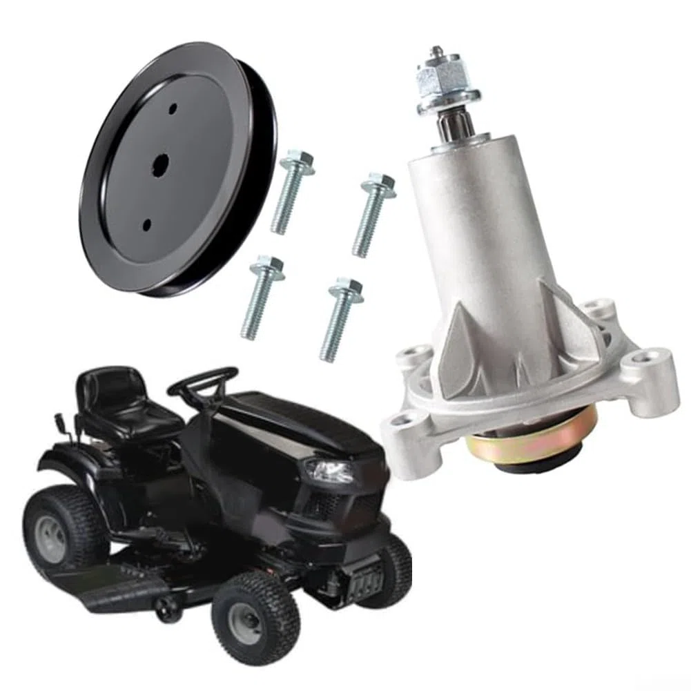 Minhe Conjunto de husillo de tractor para Craftsman 917.288672 917.288673 917.288700 Mantenimiento del cuidado del césped