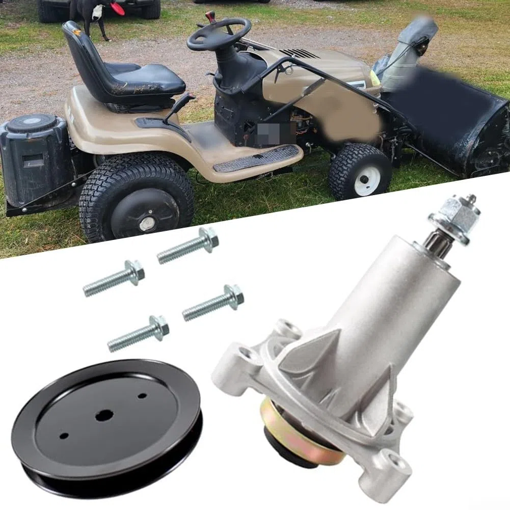 Minhe Conjunto de husillo de tractor para Craftsman 917.288672 917.288673 917.288700 Mantenimiento del cuidado del césped