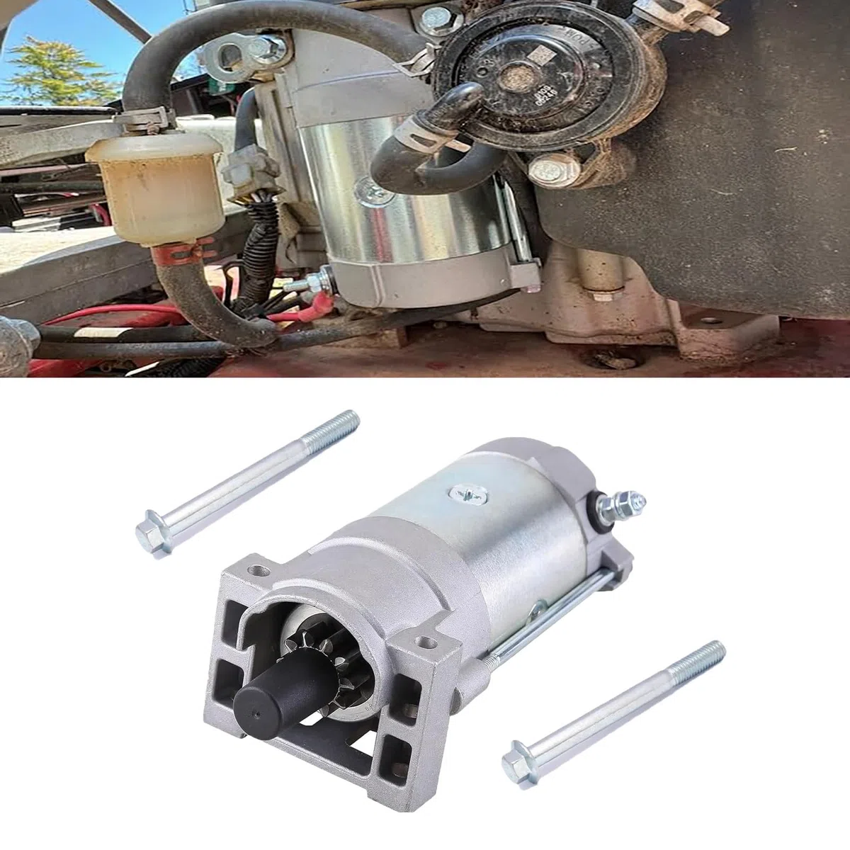Motor de arranque 136-7880 compatible con motor Toro Timecutter Titan HD Z Master Quest Radius E-Series S-Series 2P77F, arrancador de cortacésped