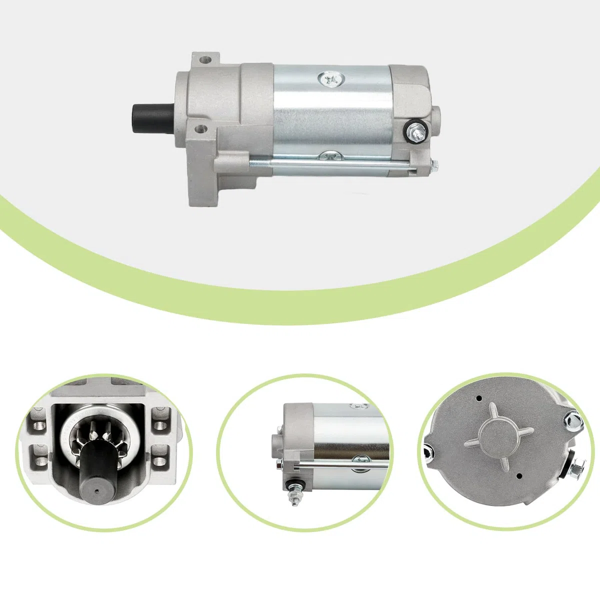 Motor de arranque 136-7880 compatible con motor Toro Timecutter Titan HD Z Master Quest Radius E-Series S-Series 2P77F, arrancador de cortacésped