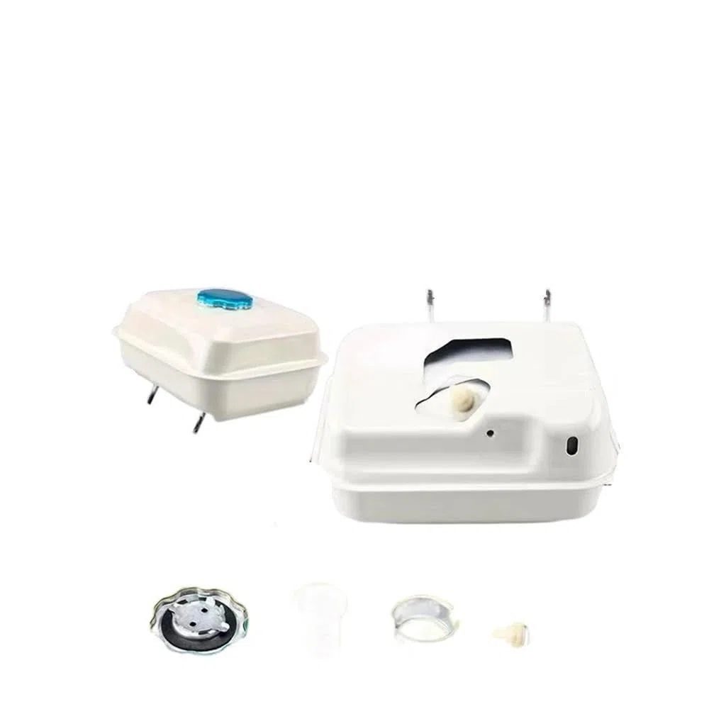 Combustible Gasolina 3.6L Apto for GX140 GX160 GX200 168F Motor Hidrolavadora Go Kart 163cc 196cc 208cc(White)