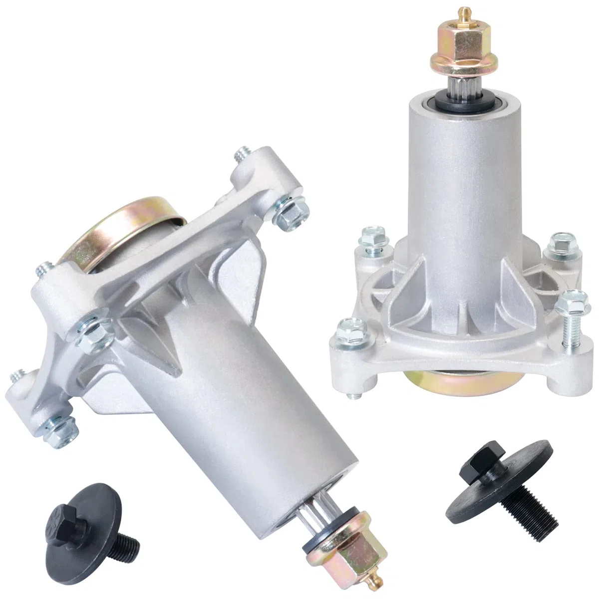 CheeMuii Montaje para 532187292 587125401 Husqvarna YTH24V48 YTA18542 587820301 532192870 532187281 539112057 Dixon Craftsman husillo de cubierta 42 1. 16.8 pulgadas. Perno roscado para cortacésped