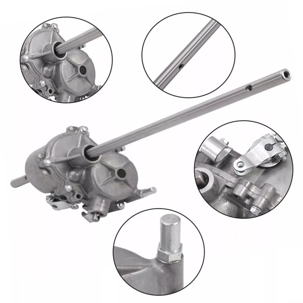 Caja de cambios autopropulsada para cortacésped Honda de 21 pulgadas con cable de embrague y cable selector de engranajes, transmisión de 3 velocidades compatible con HRU215/HRU216/HRJ216/HRU216D