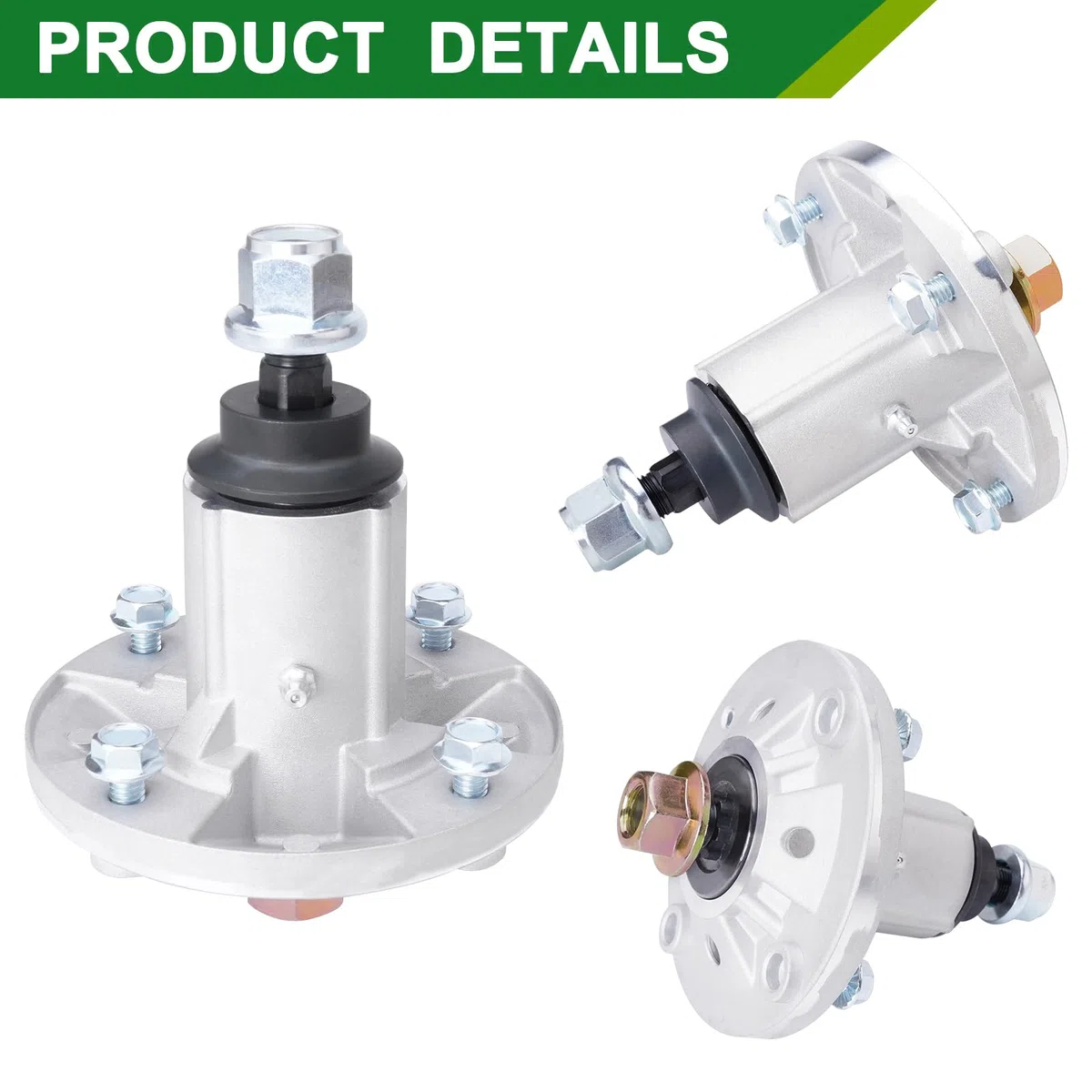GY21099 GY20867 GY20592 husillo apto para cortacésped John Dee re, conjunto de husillo compatible con John De ere D170 190c LA150 E180 LA175 husillo (paquete de 3)