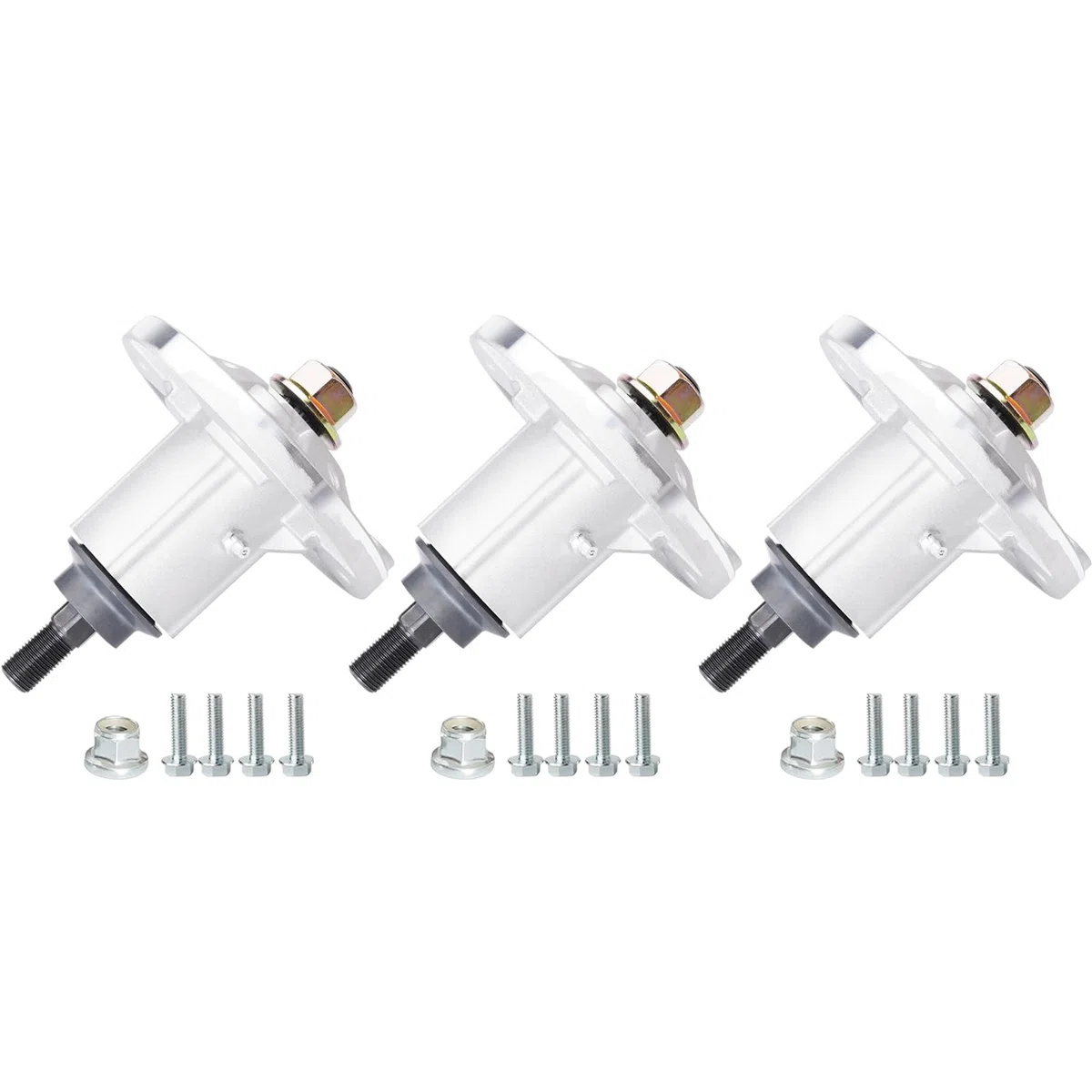 GY21099 GY20867 GY20592 husillo apto para cortacésped John Dee re, conjunto de husillo compatible con John De ere D170 190c LA150 E180 LA175 husillo (paquete de 3)